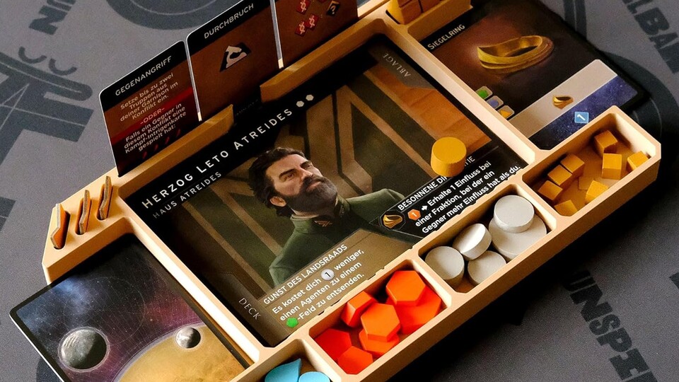 Ihr könnt dieses Brettspiel so ähnlich betrachten wie den zweiten Teil der Dune-Filme.