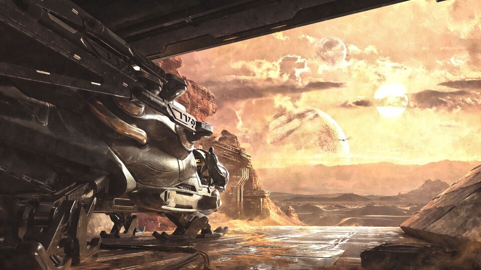 Eines der ersten Bilder zum unangekündigten Dune-Survivalspiel zeigt Ornithokopter auf Arrakis.