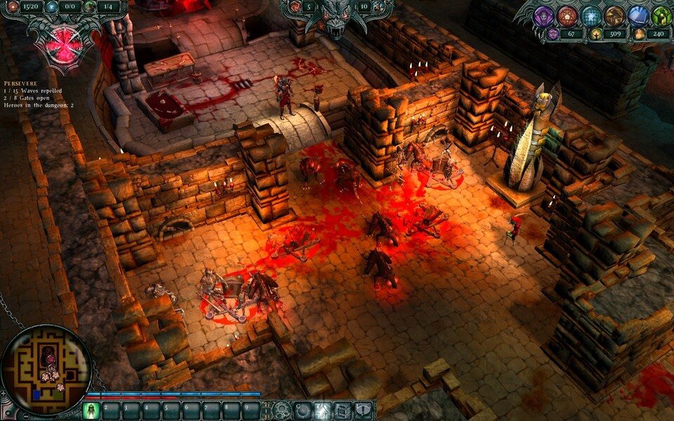 Dungeons. So gut wie Dungeon Keeper?