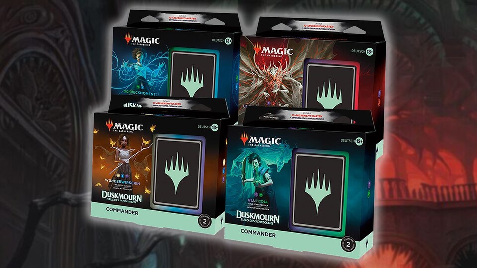 Mit den Commander Decks habt ihr die Wahl: Steht ihr auf der Seite der Überlebenden, seid ihr ein Verräter oder gar etwas noch abscheulicheres?