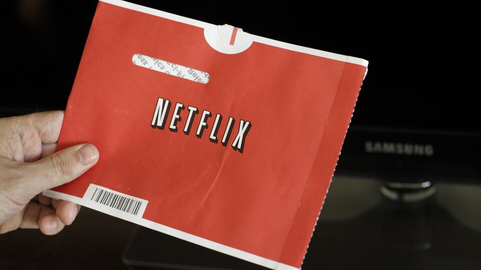 In Deutschland sind die schicken Päckchen von DVD Netflix kaum bekannt, denn der Dienst wird nur in den USA angeboten. (Bildquelle: AP Photo/Paul Sakuma)