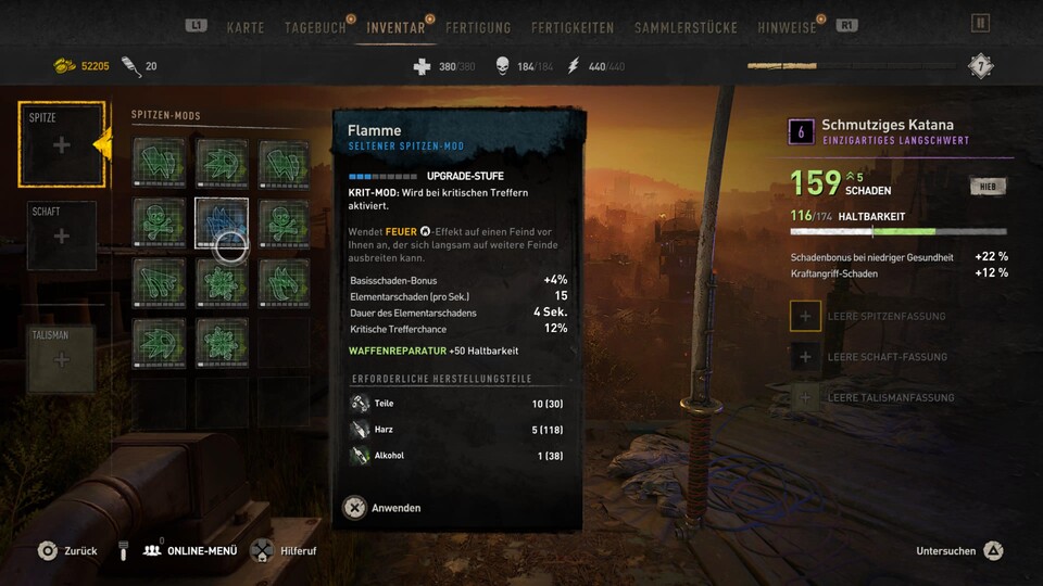 Schon in unserem Test stellten wir fest: Das Lootsystem von Dying Light 2 ist nicht gerade gelungen.