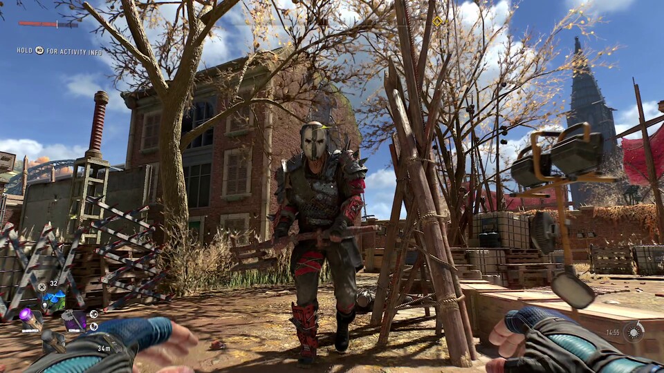 Knüppeln, bis sich unser Gegenüber nicht mehr rührt. Die (Mini-)Bosse von Dying Light 2 erfordern nicht allzu viel Raffinesse.