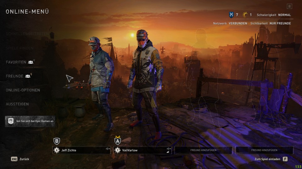 os dying light 2 crossplay