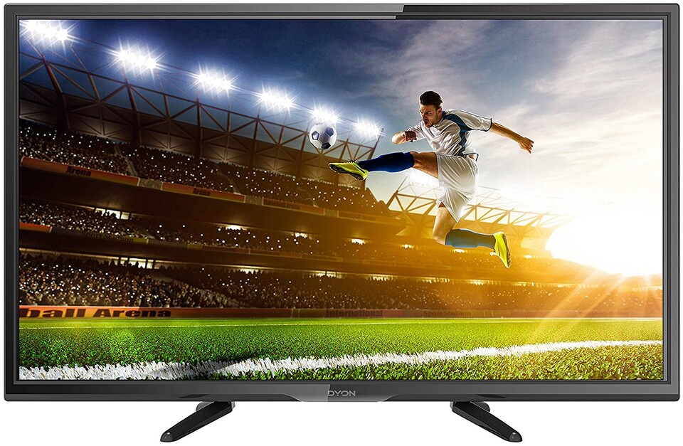 Dyon HD TV 32 Zoll - für 129 € kostengünstig in WM-Stimmung kommen.