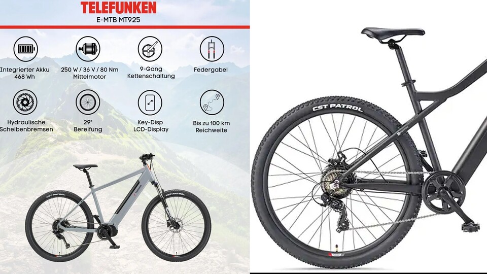´Das Telefunken Aufsteiger MT922 ist Unisex, also für alle Geschlechter geeignet und für Personen zwischen 1,60 und 1,95 Metern Körpergröße.