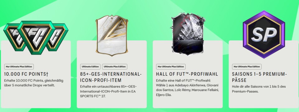 Einige Inhalte der 160-Euro-Edition.