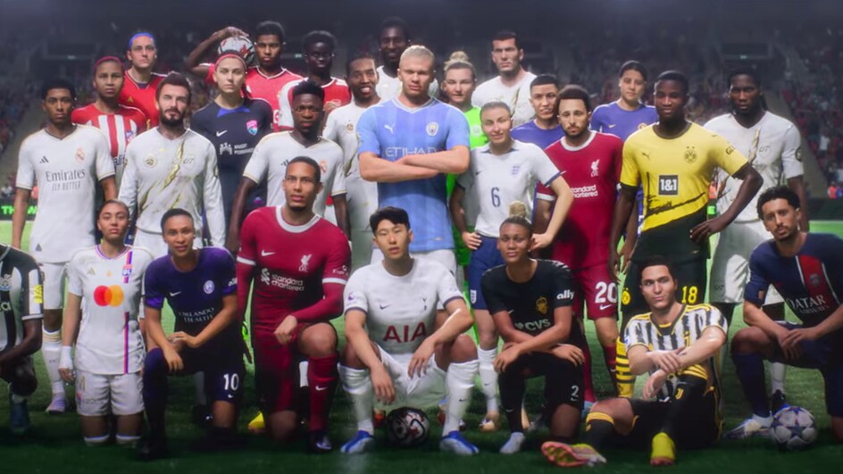 EA Sports FC bringt Männer, Frauen und Legenden zusammen.