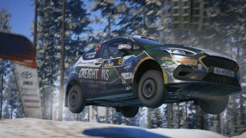 Schnee, Kies und Staub: EA Sports WRC will euch jede Menge Streckenabwechslung bieten.