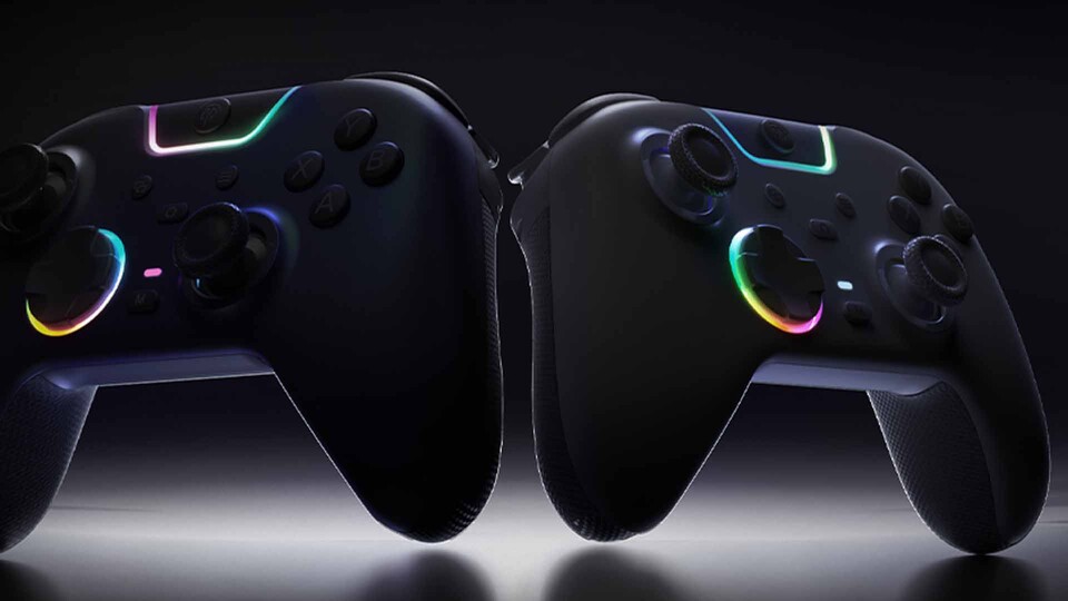 Der EasySMX X05PRO bringt Farbe in euer Gaming-Setup und besitzt einen integrierten 1.000-mAh-Akku.