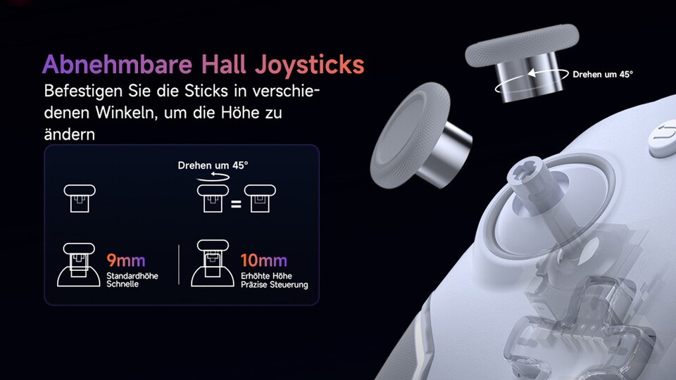 Der EasySMX X20 ist trotz seines günstigen Preises technisch einwandfrei gebaut. Neben ihm ist auch der 8Bitdo Ultimatce 2C ein herausragend guter Controller zum kleinen Preis.