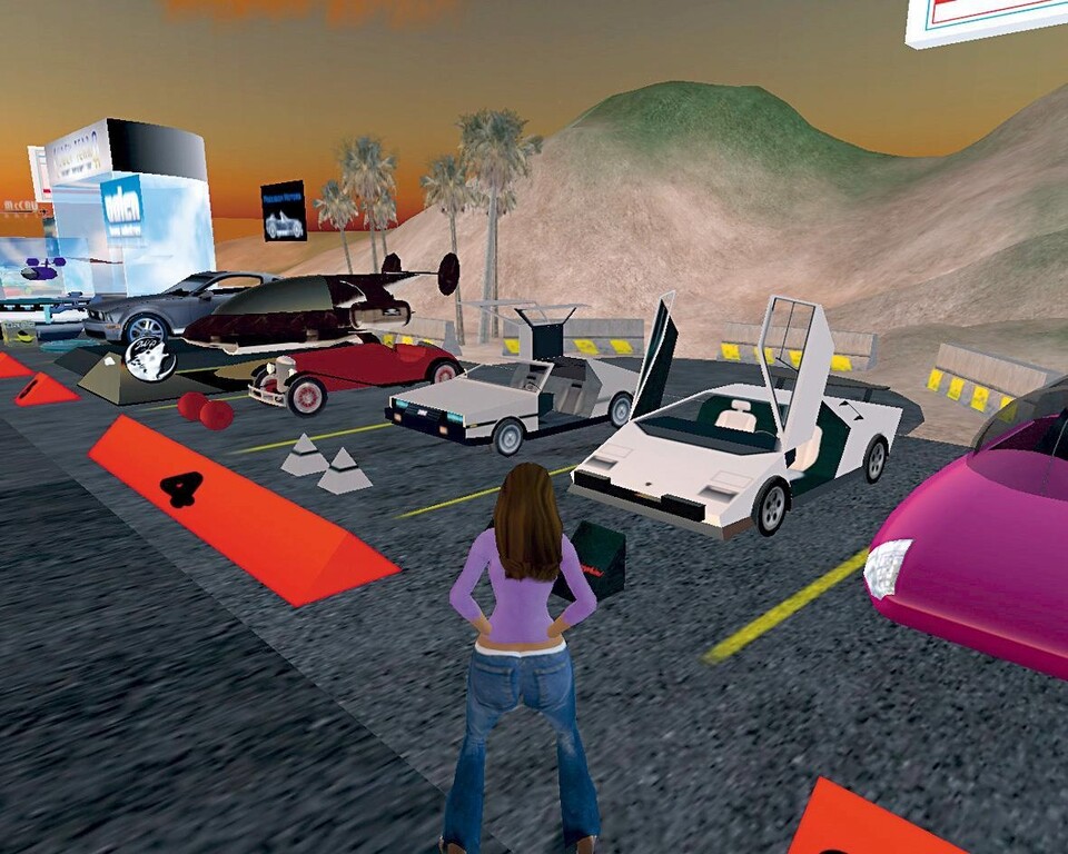 In Second Life ist jeder Traum auf Rädern zu kaufen oder selbst zu bauen.