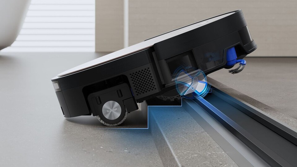 Der X11 schafft es sogar, Türschwellen und kleine Stufen zu überwinden!