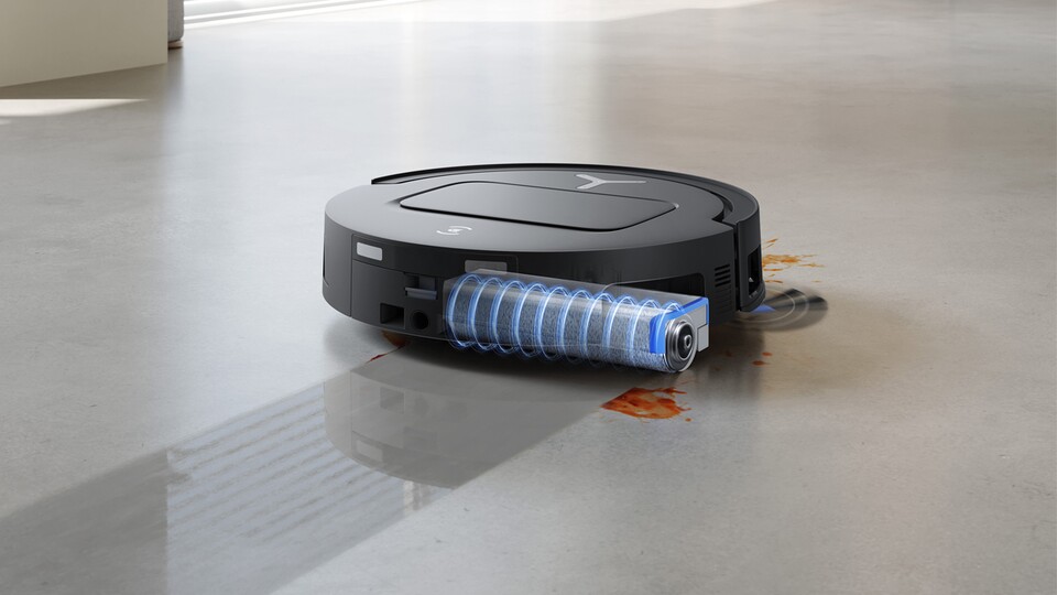 Über angeblich hartnäckige Tomatenflecken kann der DEEBOT T80 OMNI nur lachen.