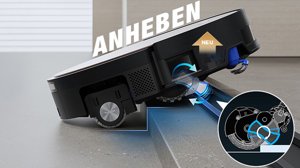 Das TruePass System öffnet dem X11 völlig neue Möglichkeiten - selbst vor Treppen macht er nicht Halt.