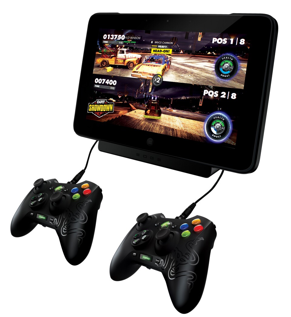 Das Razer Edge Pro quetscht die Power eines ausgewachsenen Spiele PCs ins Tablet-Format, ist aber in Deutschland nicht offiziell erhältlich.