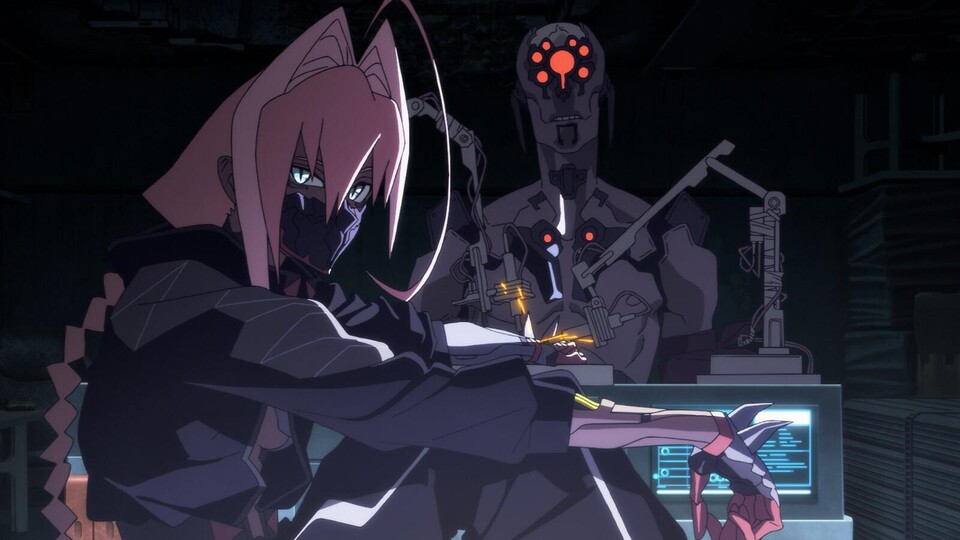 Natürlich ist Talia in Wirklichkeit nicht so knallhart und cool, wie sie wirkt. Schade. Bild: Netflix
