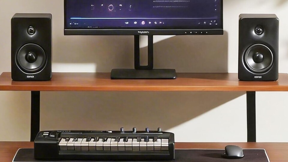 Mit ihrem soliden Allround-Klang sind die Edifier M90 auch als Studio-Monitore zu gebrauchen.