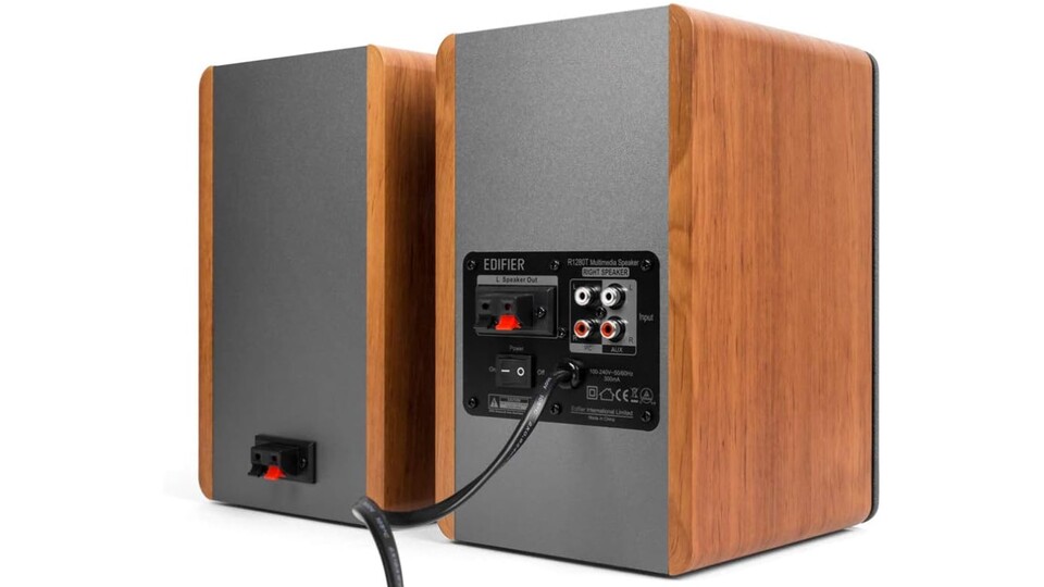 Dank der dualen Cinch-Eingänge könnt ihr PC und Plattenspieler gleichzeitig angeschlossen lassen.