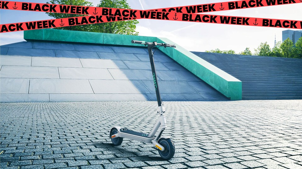 Der Ey! 3 ist im Black-Friday-Angebot fast um die Hälfte reduziert und bietet damit den günstigsten Einstieg in die E-Scooter von Egret.