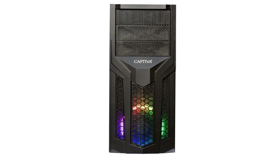 Dank RGB-Beleuchtung macht der PC auch optisch etwas her.