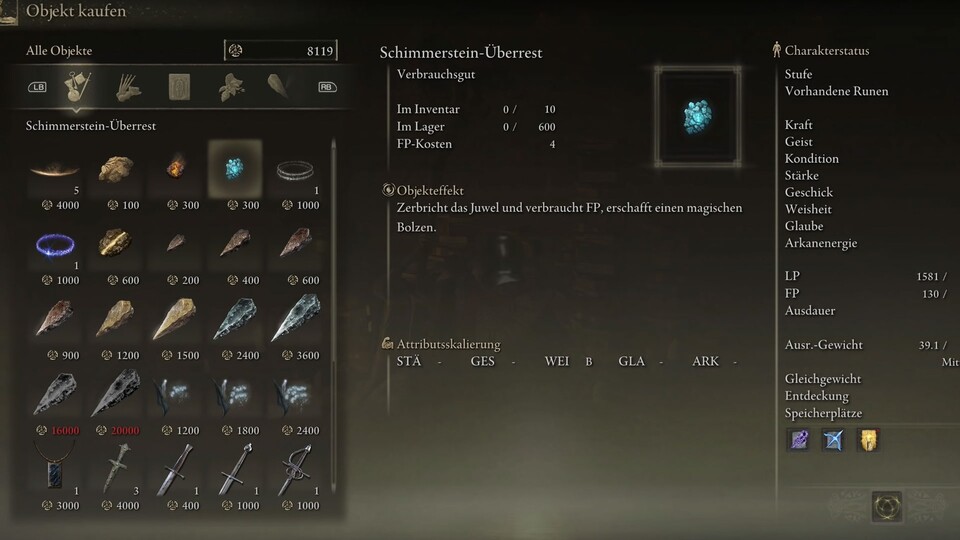 Die Schimmerstein-Überreste könnt ihr überall in der Welt finden. Oder aber ihr kauft sie ganz gemütlich bei der Zwillingshändlerin.