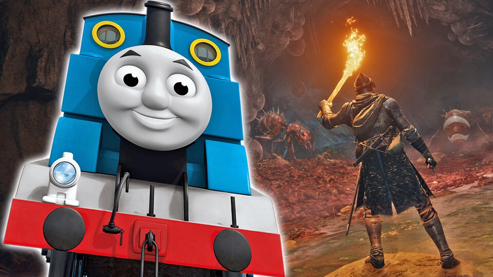 Diese Mod für Elden Ring war unvermeidlich: Thomas die Lokomotive ersetzt im Action-Rollenspiel jetzt einen Boss.
