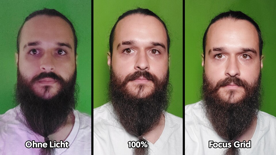 Für Laien ist der Unterschied zwischen mit und ohne Focus Grid kaum erkennbar. Vielleicht liegts aber auch an meinen mangelnden Foto-Skills.