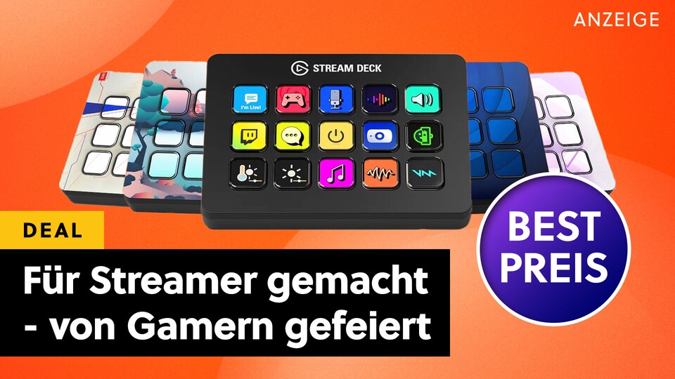 The Elgato Stream Deck with touchscreen and controls is Amazon's bestseller and currently available at the best price!