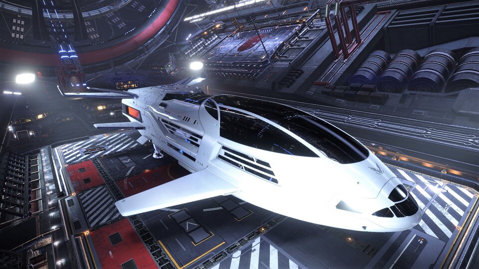 In Elite: Dangerous hat ein Spieler einen unverwundbaren Beluga-Liner zum Blockieren einer Station verwendet.