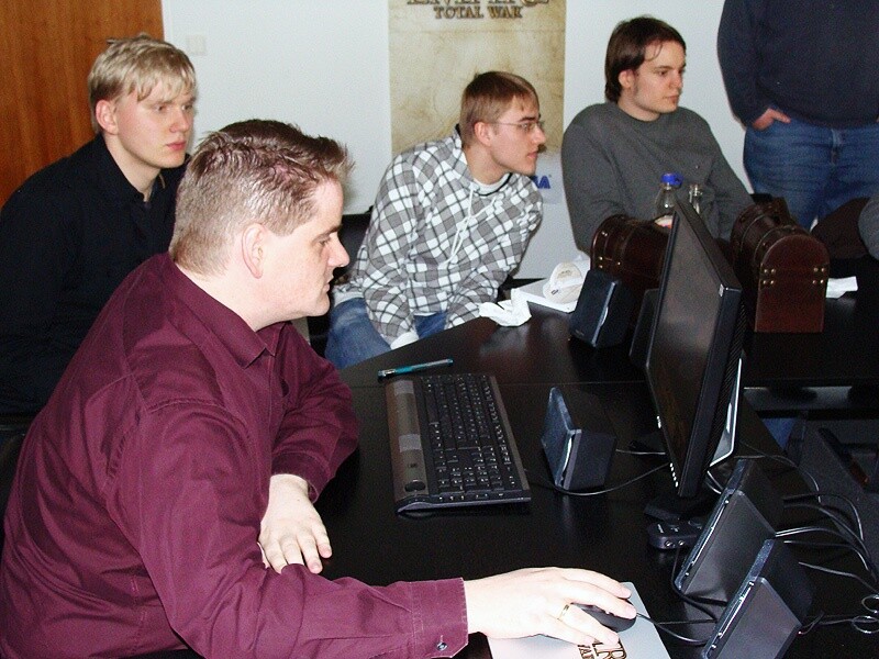 Einige der Total War-Community-Vertreter beim Treffen in München.