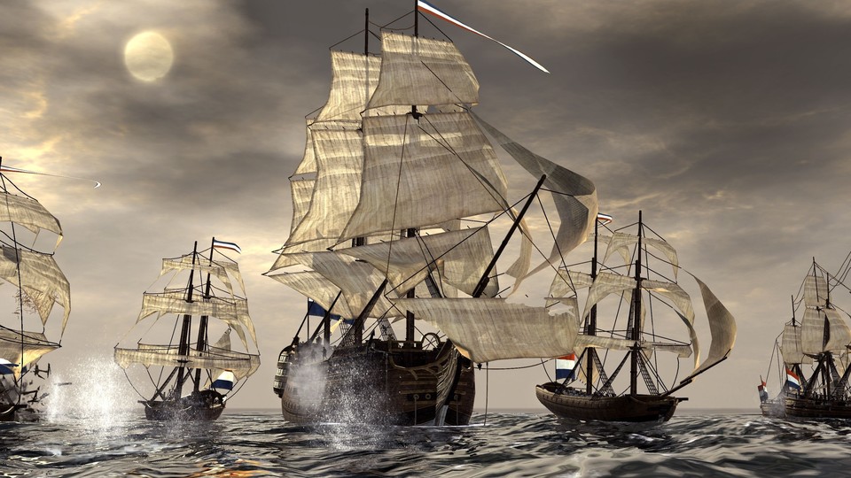 Holland hat mächtige Kriegsschiffe, aber nur wenige Landtruppen.