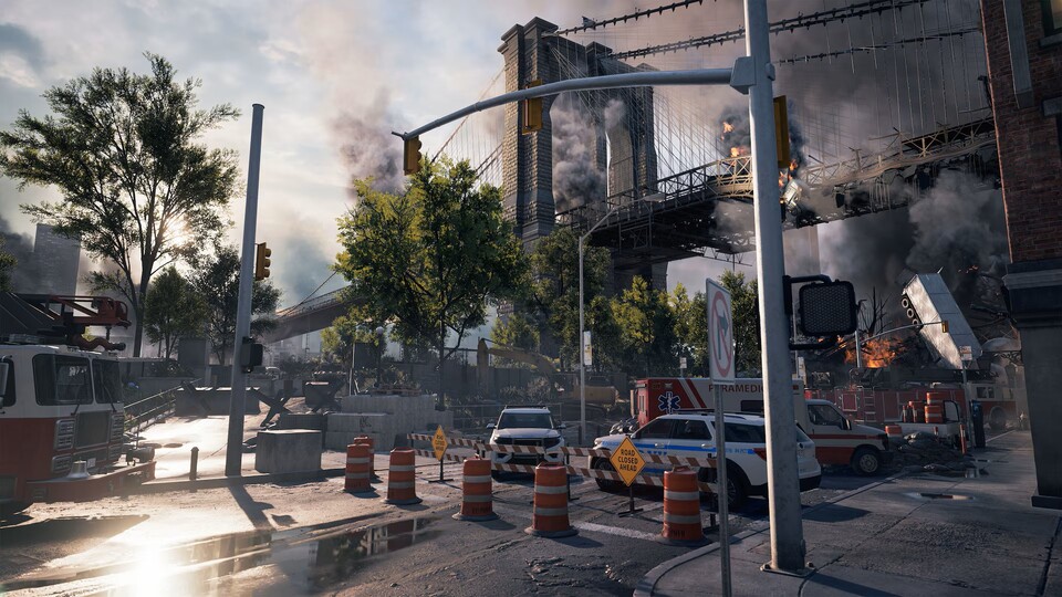 Empire State ist eine reine Infanterie-Map, in der ihr in den Straßen und Gebäuden Brooklyns kämpft.