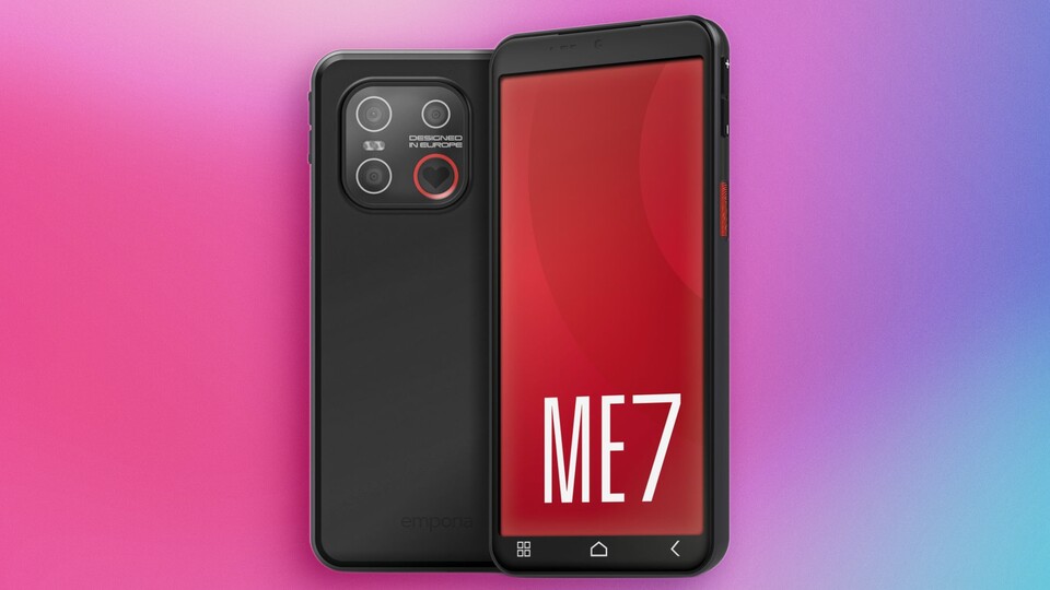Das Emporia Smart ME7 ähnelt älteren Android-Smartphones. (Bildquelle: Emporia)