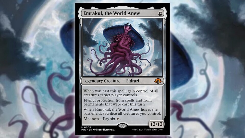 Die neue Emrakul ist nicht Teil des Precons, macht sich aber hervorragend in jedem Eldrazi-Deck.