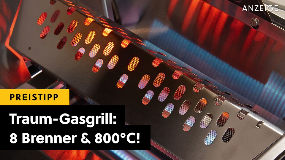 Teaserbild für 8 Brenner, 800°C und SO günstig?! [Anzeige]