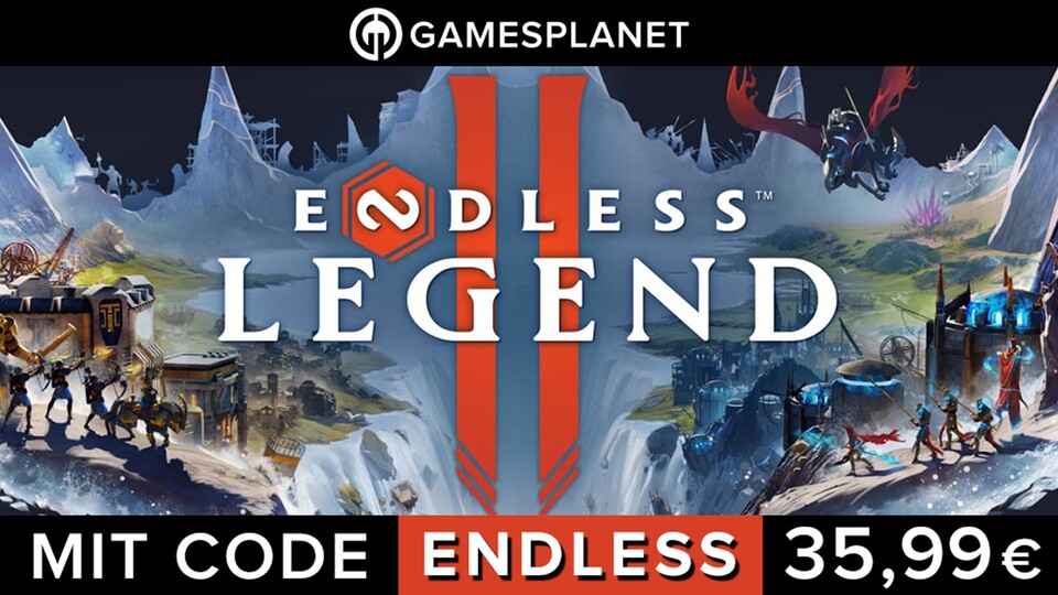 Mit dem Code ENDLESS könnt ihr euch bei Gamesplanet einen zusätzlichen Rabatt sichern.