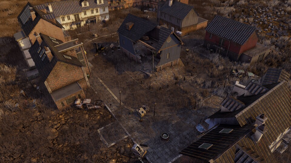 In den Ruinen können wir nun häufiger auch Zeichen darauf finden, dass erst kürzlich andere Menschen hier waren.