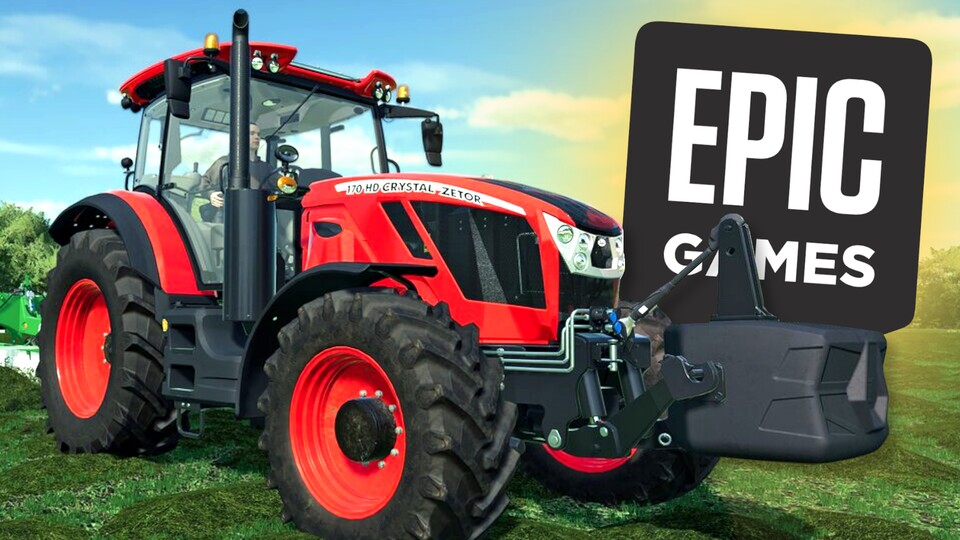 Diese Woche dürft ihr bei Epic Traktor fahren: Den Landwirtschafts Simulator 2022 gibt es aktuell umsonst.