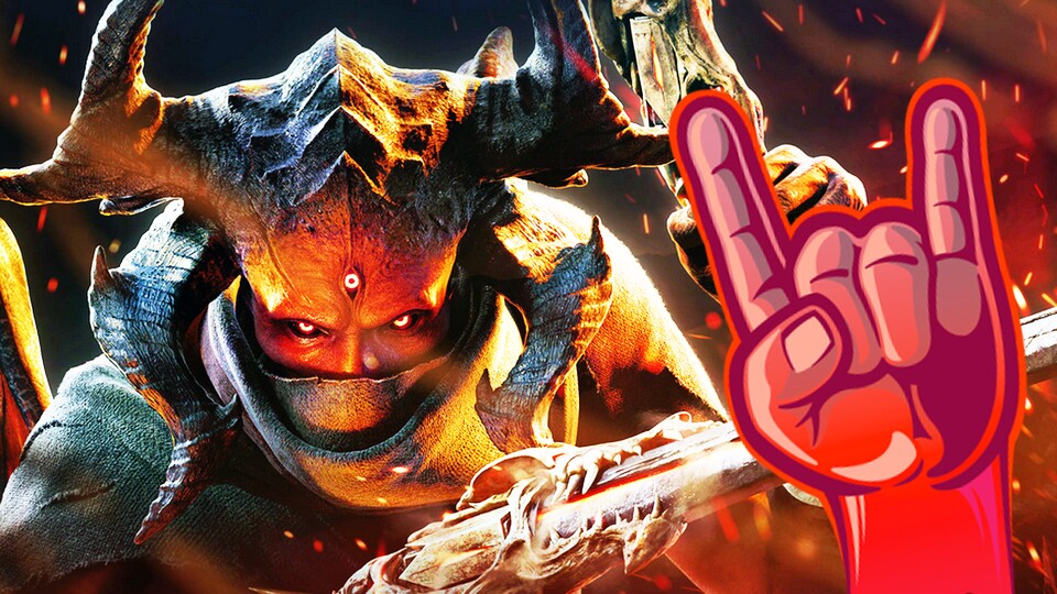Der Heavy-Metal-Shooter Hellsinger ist eines der besonderen Highlights der gamescom 2022.