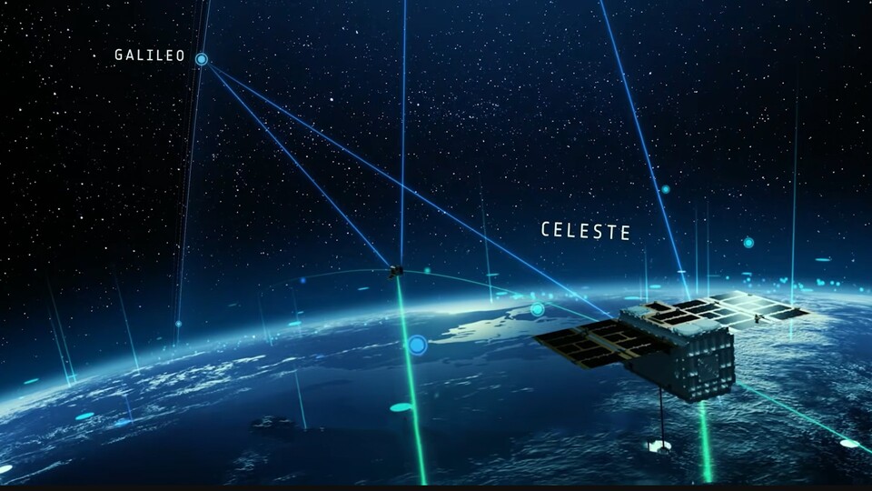 Die ESA sorgt mit Celeste für ein robustes europäisches Navigationssystem. (Bild: ESA)