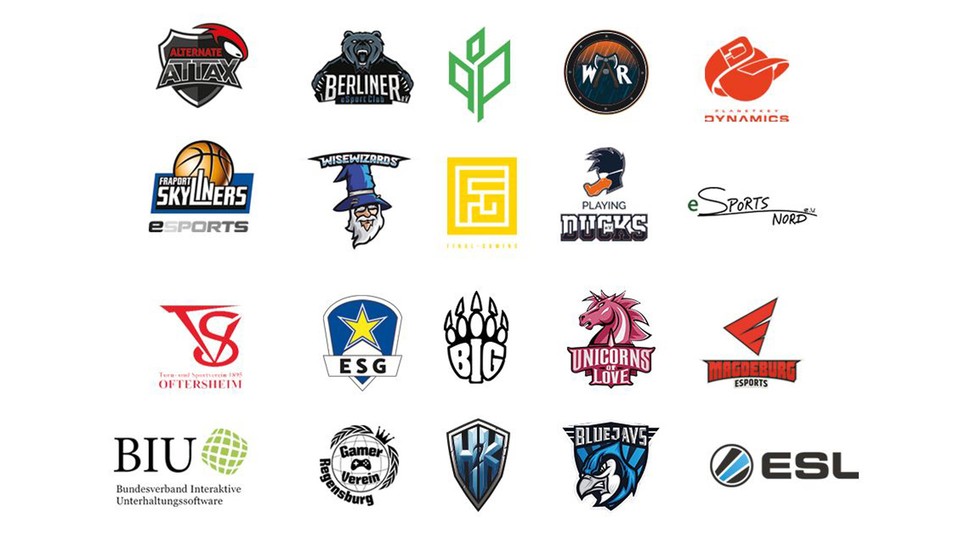 Im ESBD sind zum Start 20 E-Sport-Teams und Vereine vertreten.