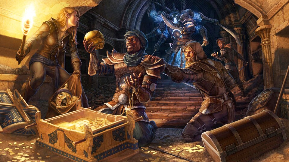 Das DLC Thieves Guild bereichert das MMORPG um eine Questlinie der Diebesgilde - bekannt aus Oblivion und Skyrim.