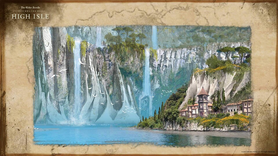 Tropen treffen auf mittelalterliche Burgen. High Isle beeindruckt durch ein völlig neues Setting.