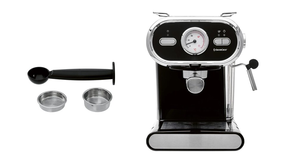 Hier passt alles zusammen: Optik, Leistung, Preis und Zubehör – Kaffeeherz, was willst du mehr?