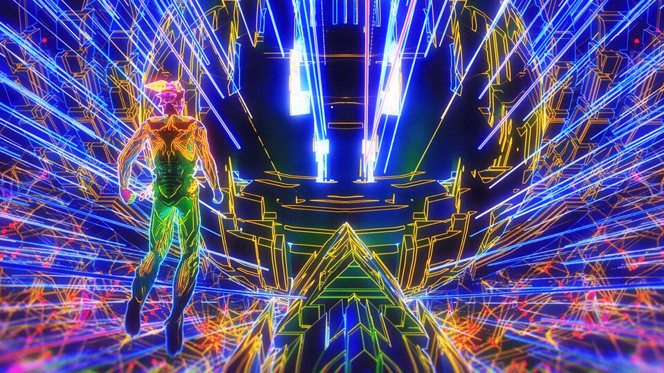 Im Mind Space schweben wir und treiben die Story in besonderen Sequenzen voran, bei denen wir dem Alien ganz nahe kommen.