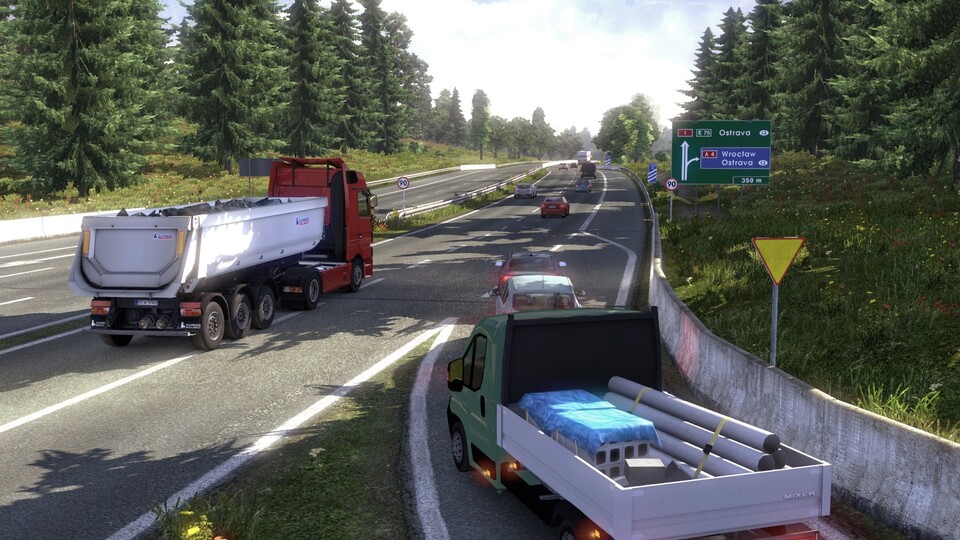 Das Addon Going East für Euro Truck Simulator 2 erscheint im September.