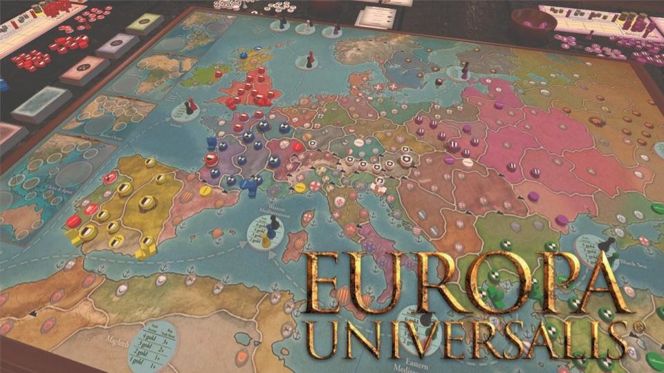 Europa Universalis konnten wir zwar noch nicht spielen, dafür hätten wir aber eh keine Zeit gehabt. Eine Runde dauert mehrere Stunden.