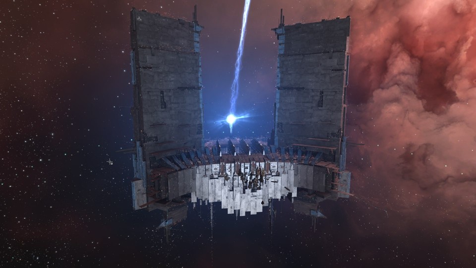 Die Keepstar Citadel ist die größte, die man in Eve Online bauen kann.