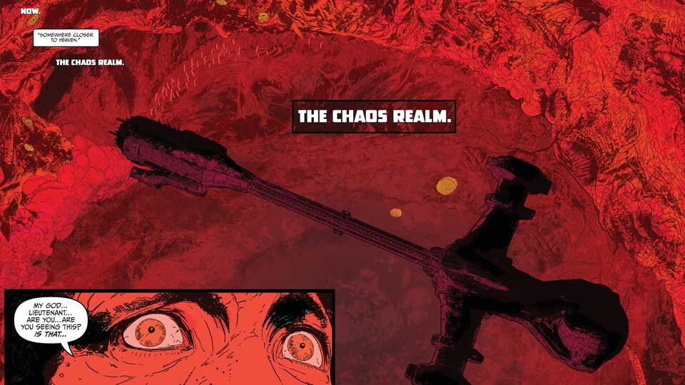 So sieht die ominöse Parallelwelt also in Event Horizon. Bildquelle: IDW Publishing